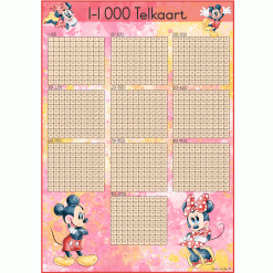 Alternative view of Telblok - Mickey en Minnie Muis