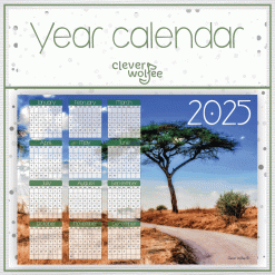 Nature 5 Year calendar 2025