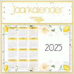 Suurlemoene en rose Jaarkalender 2025