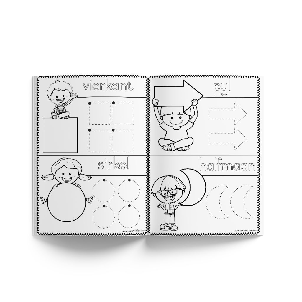 Ek ken my 2D-vorms – Clever Wolfee