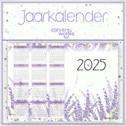 Lavender 1 Jaarkalender 2025