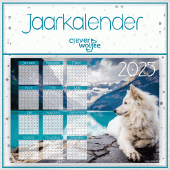 Wolf 2 Jaarkalender 2025