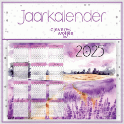 Lavender 2 Jaarkalender 2025