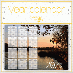 Nature 9 Year calendar 2025