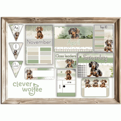 Alternative view of Class theme - Dachshund 3