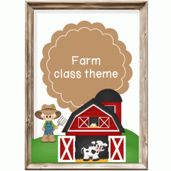 Class theme - farm