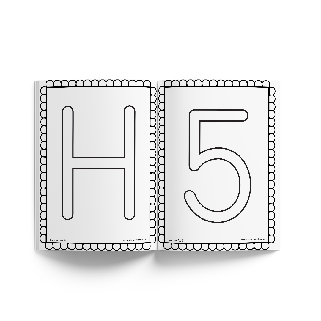 Alphabet and numbers - Image 3