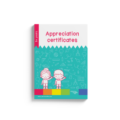 Appreciation certificates