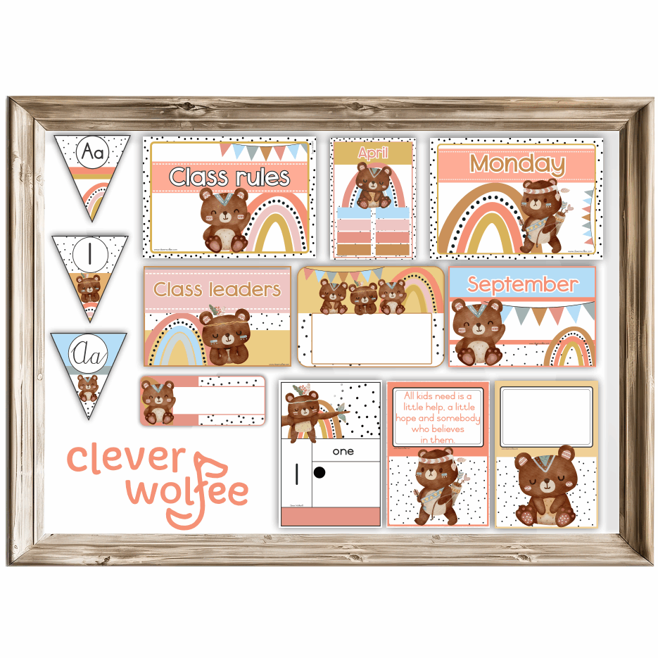 Class theme - Bright bears - Image 2