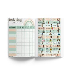 Alternative view of Beloningskaart - Boho reënboog