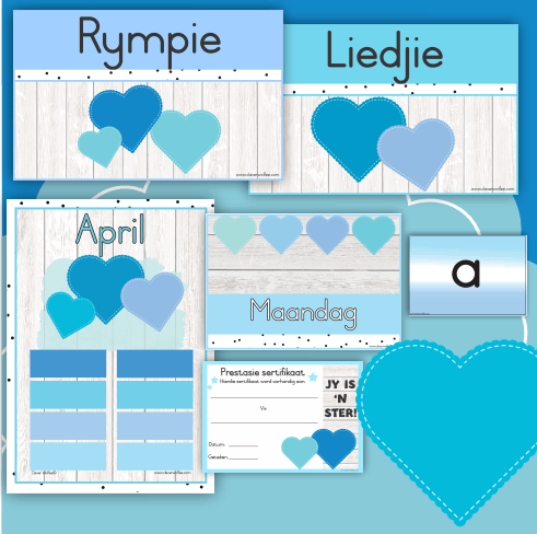 Blou Harte Klastema - Kleuterskool - Image 2