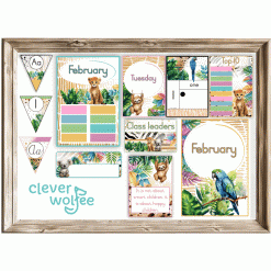 Alternative view of Class theme - Boho bright tropical