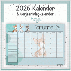 Bull Terrier kalender 2026