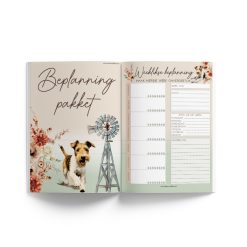 Alternative view of 2025 Jaarbeplanner BUNDEL - Wire Hair Terrier