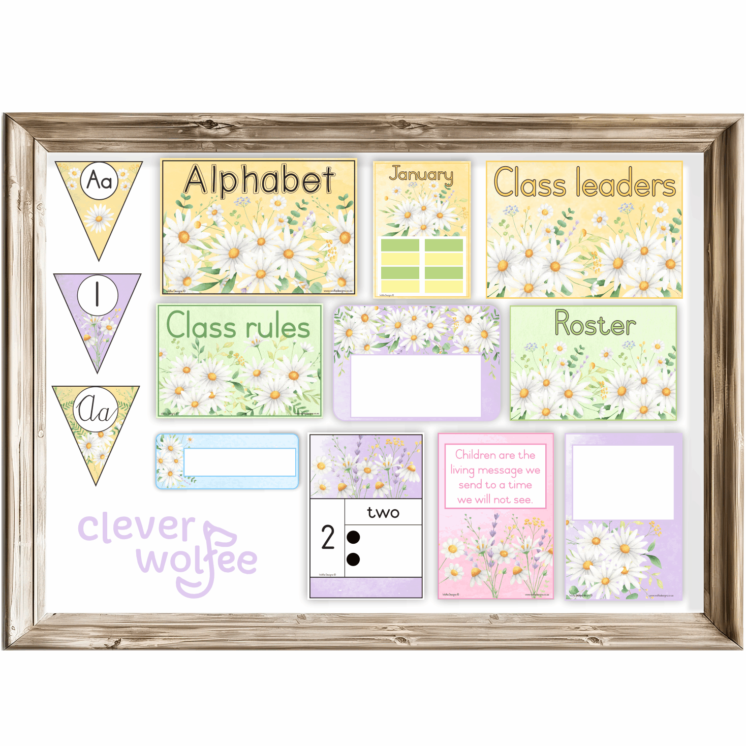 Class theme - daisy - Image 2