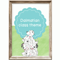 Class theme - dalmatians
