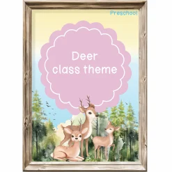 Forest: Deer Class theme - Preschool
