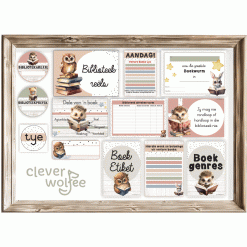 Alternative view of Lees / Biblioteek tema - Beertjies