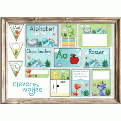 Alternative view of Class theme - dinosaurs