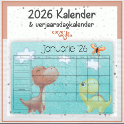 Dinosourus kalender 2026