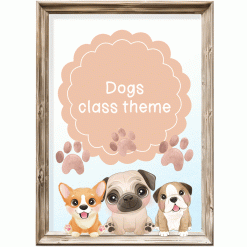 Class theme - dogs