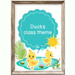 Class theme - ducks