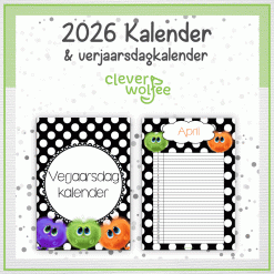 Alternative view of Fluffies kalender 2026