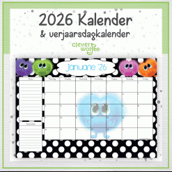 Fluffies kalender 2026