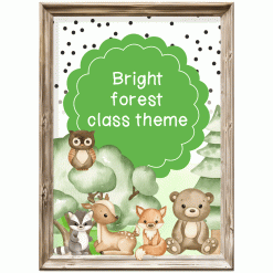 Class theme - Bright forest