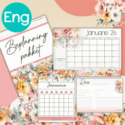 Bright Flowers Planning Bundle