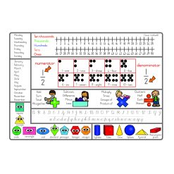 Alternative view of My Grade 3 placemat