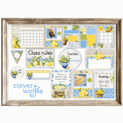 Alternative view of High School Class Theme - Lemons and Delft