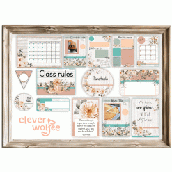 Alternative view of High School Class Theme - Peach Flowers