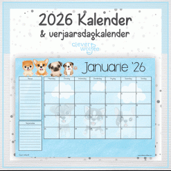 Honde kalender 2026