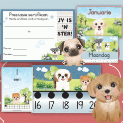 Alternative view of In die tuin: Honde Klastema - Kleuterskool