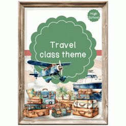 High School Class Theme - Travel