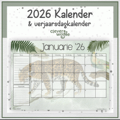 Jagluiperd kalender 2026