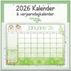 Krimpvarkie kalender 2026