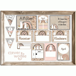 Alternative view of Klastema - lama, luiperd en reënboog