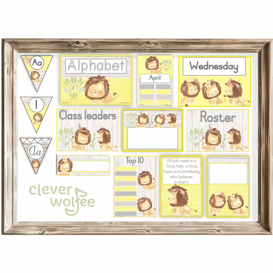 Class theme - lions 2 - Image 2