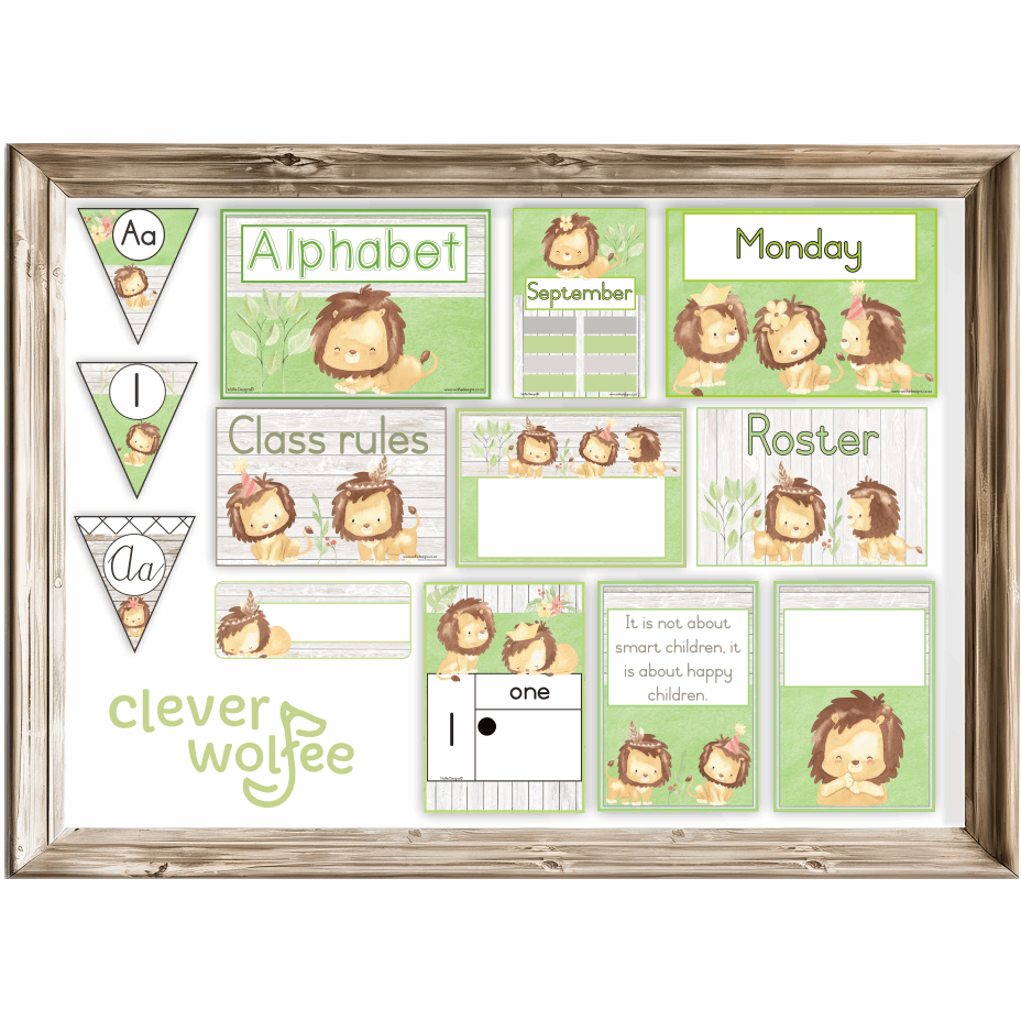 Class theme - lions - Image 2