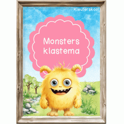 In die tuin: Monsters Klastema - Kleuterskool