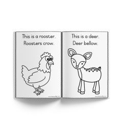 Alternative view of My book about farm animals