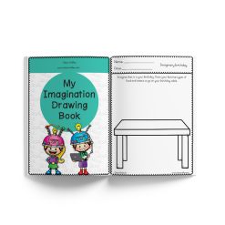 Alternative view of My Imagination Drawing Book
