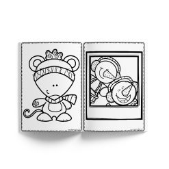 Alternative view of My winter coloring book