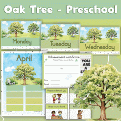 Alternative view of In the garden: Oak Tree Class theme - Preschool