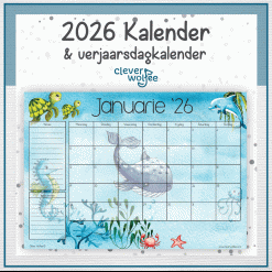 Onder die see kalender 2026