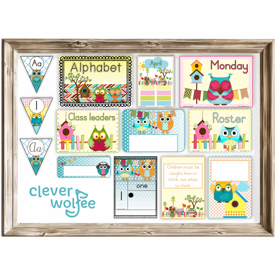 Class theme - owls - Image 2