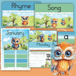 Alternative view of In the garden: Owls Class theme - Preschool