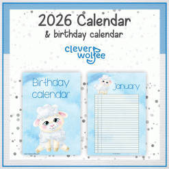 Alternative view of Sheep calendar 2026